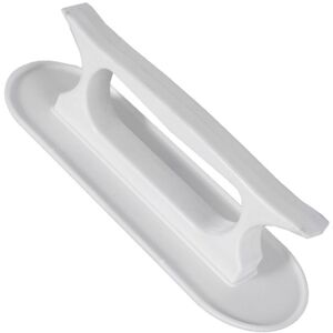 graziano spatola per fondente smoother grande arrotondato in plastica 20x6,5 cm