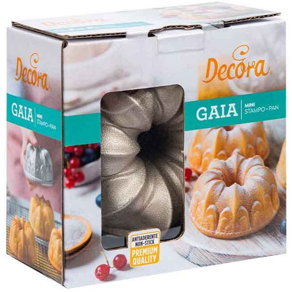 decora mini stampo rotondo antiaderente per dolci gaia Ø 10 h 5 cm