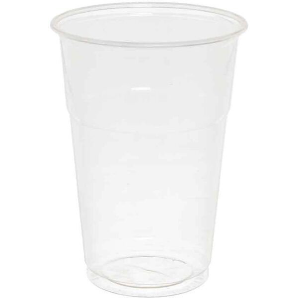 ilip 50 bicchieri kristal bio compostabili in pla 400 ml