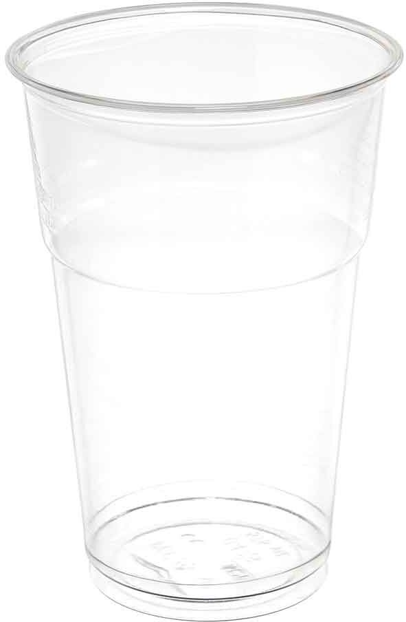 ilip 50 bicchieri kristal monouso in plastica pet trasparente 575ml