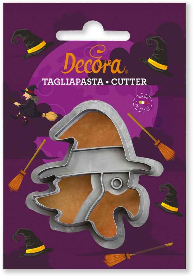 Decora Cutter Tagliapasta In Plastica Halloween Strega