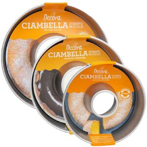 Decora Stampo Rotondo Per Ciambella Antiaderente H 7,5 Cm