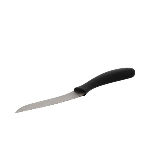 papolab coltello da pizza con lama in acciaio inox 10,5 cm