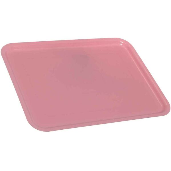 poloplast vassoio da servizio paperino 30x40 cm in plastica rigida rosa