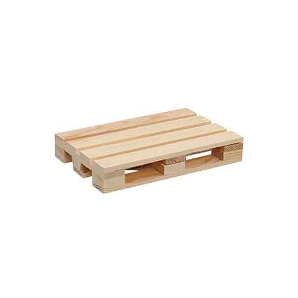 imballaggi alimentari mini pallet bancale di legno tagliere piccolo 12 x 8 x h 2 cm