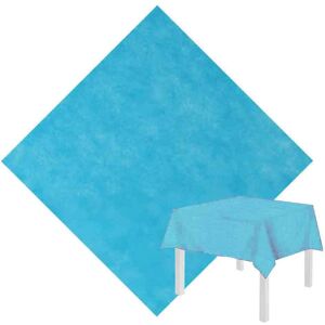 PapoLab 50 Tovaglie Coprimacchia Tessuto Non Tessuto Tnt 150x150cm Azzurre