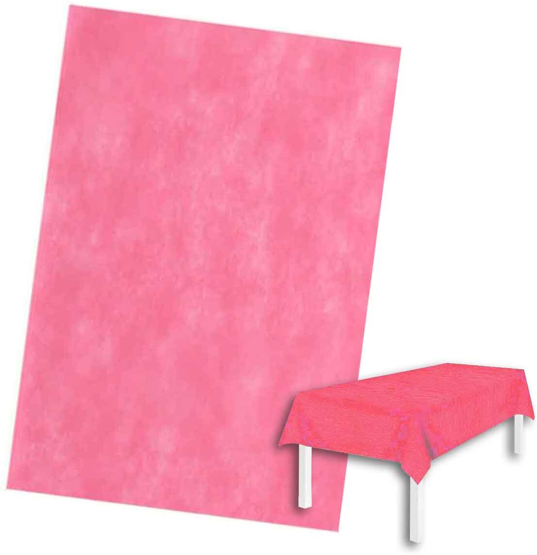 PapoLab Tovaglia Rettangolare Tessuto Non Tessuto Tnt 150x240 Cm Rosa