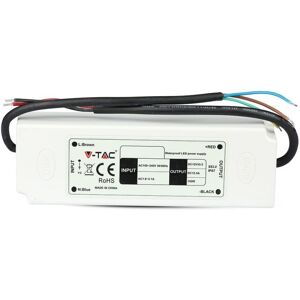 V-Tac Alimentatore / Driver Slim Led 150w 12v 12,5a  Waterproof Ip67 In Plastica Vt-22153 - Sku 3248