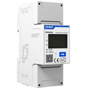 Chint Ddsu666 Meter Bidirezionale Con Dati Di Prelievo E Immissione Monofase Impianto Fotovoltaico Contatore Energia Din V-Tac 11545