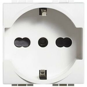 BTicino N4140/16 Presa Schuko Standard Tedesco Serie Living Light