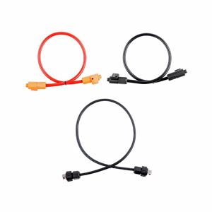 V-Tac Deye Rw-M6.1-Bcable Coppia Di Cavi Parallelo Alimentazione Della Batteria - 4awg E Cavo Di Comunicazione Rj45  - 60cm