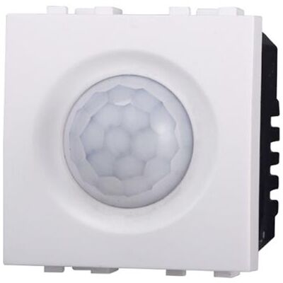 ETTROIT - Sensore di movimento - Bianco - PIR infrarossi - 230V - IP40 - 60 Sec. ETTROIT - Sensore di movimento - Bianco - PIR infrarossi - 230V - IP40 - 60 Sec.