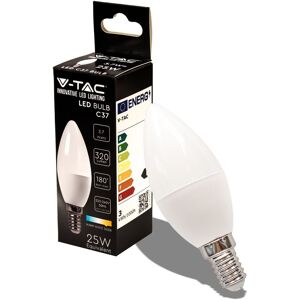 V-Tac Vt-1818 Lampadina Led Candela Smd 3.7w E14 Bianco Naturale 4000k Sku 214166