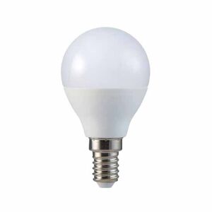 V-Tac Smart Light Vt-5154 Lampadina E14 Wifi 4,8w Mini Globo P45 Dimmerabile Rgb+3in1 App Alexa E Google Home - Sku 212756