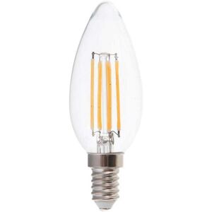 V-Tac Vt-21125 Lampadina Led Candela E14 Dimmerabile A Filamento Lampada 5.5w 110lm/w Luce Bianco Naturale 4000k - 7807