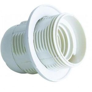 V-Tac Portalampada Per Lampadine E27 In Termoplastica Bianco Ip20 - Sku 8839