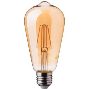 V-Tac Vt-1966 Lampadina Vintage Led 6w E27 Filamento St64 Luce Bianco Caldo 2200k Effetto Ambrato - 214362