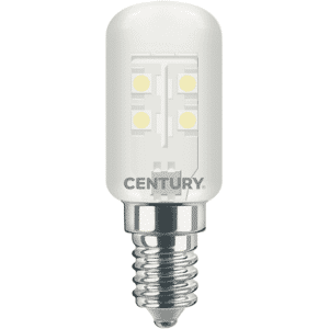 Century Lampadina Frigo Led  Smd E14 1.8w Bianco Caldo 2700k 130lm 270° Ip20 - Fgf-011427