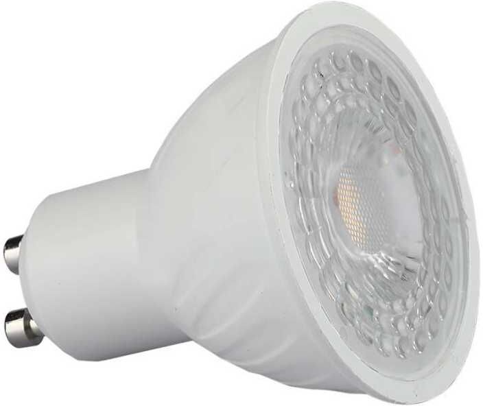 V-Tac Pro Vt-227 Lampadina Led Gu10 38° Chip Samsung Smd Faretto 6w 445lm Luce Bianco Naturale 4000k - Sku 21190