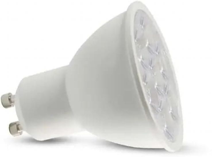 V-Tac Pro Vt-249 Lampadina Led Gu10 10° Faretto Chip Samsung Smd 6w Luce Bianco Caldo 3000k - Sku 2120026