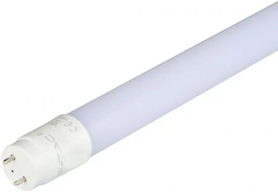 V-Tac Pro Vt-061 Tubo Led Neon 9w Chip Samsung T8 G13 60cm Bianco Freddo 6500k Ruotabile - Sku 21652