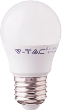 V-Tac Pro Vt-245 Lampadina Chip Led Samsung 4,5w E27 Mini Globo G45 Bianco Naturale 4000k - Sku 262