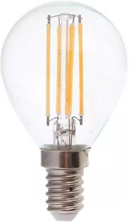 V-Tac Vt-2466 Lampadina Led Bulb Filamento 6w E14 P45 Bianco Naturale 4000k - Sku 2846