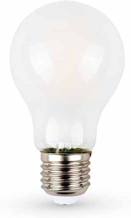 V-Tac Vt-1939 Lampadina Bulbo Led Filamento A60 Vetro Opaco 4w E27 4000k - 4490