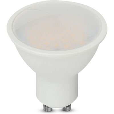 V-Tac Pro Faretto Led Gu10 10 W – 4000 K – 1000 Lm – 120° – Copertura Satinata, Bianco Naturale – 218791 V-Tac Pro Faretto Led Gu10 10 W – 4000 K – 1000 Lm – 120° – Copertura Satinata, Bianco Naturale – 218791