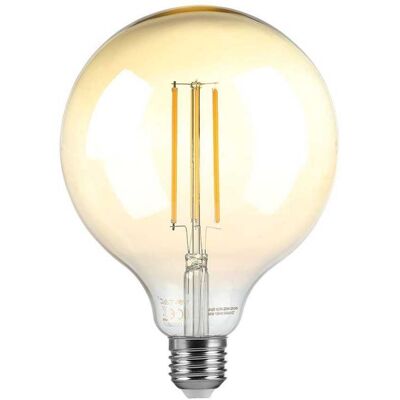 V-Tac Vt-2018 Lampadina Globo Led Filamento 8w Vintage E27 Ambrata G125 Dimmerabile Luce 2200k Sku 217155 V-Tac Vt-2018 Lampadina Globo Led Filamento 8w Vintage E27 Ambrata G125 Dimmerabile Luce 2200k Sku 217155