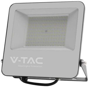 V-Tac Pro Vt-44105 Faro Led 100w Proiettore Chip Samsung 185lm/w Corpo Nero Vetro Grigio Luce 6500k Ip65 - 9895