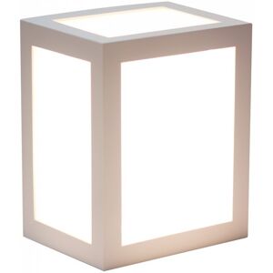 V-Tac Vt-822 Lampada Applique Led 12w Wall Light White Cube Bianco Naturale 4000k - Sku 8335