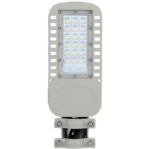 V-Tac Pro Vt-34st Armatura Lampada Stradale Led 30w Chip Samsung Bianco Freddo 6400k Slim Ip65 - Sku 957