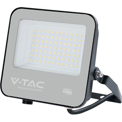 V-Tac Pro Faro Slim Led Smd Chip Cree 50w 135 Lm/w Luce 6500k Ip65 – Nero Sku 232176 V-Tac Pro Faro Slim Led Smd Chip Cree 50w 135 Lm/w Luce 6500k Ip65 – Nero Sku 232176