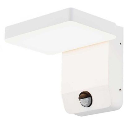 V-tac VT-11020 Lampada LED da Parete con Sensore - 17W - 2540Lm - 4000K - Bianco - IP65 - Quadrato V-tac VT-11020 Lampada LED da Parete con Sensore - 17W - 2540Lm - 4000K - Bianco - IP65 - Quadrato