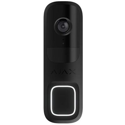 Ajax Doorbell Campanello 4mp Video Intelligente Ai Wi-Fi Visione Notturna E Audio Bidirezionale Da Interno Colore Nero Ajax Doorbell Campanello 4mp Video Intelligente Ai Wi-Fi Visione Notturna E Audio Bidirezionale Da Interno Colore Nero