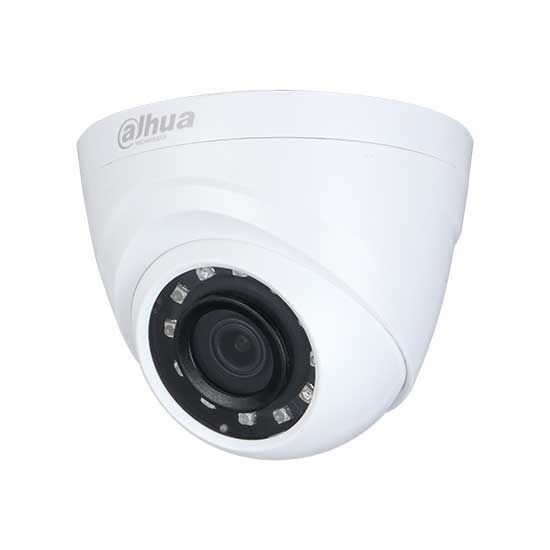 Dahua Hac-Hdw1200rp-S5 Telecamera Dome Hdcvi Ibrida 4in1 2mpx Full Hd 1080p 2.8mm Smart Ir Osd Plastica Ip50