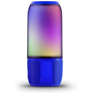 V-Tac Smart Home Vt-7456 Lampada Da Tavolo Led 6w Multifunzione Rgb Con Speaker Bluetooth Corpo Blu - Sku 8569