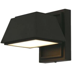 V-Tac Vt-1192 Lampada Led Da Parete Rettangolare 15w Doppio Fascio Luminoso 120lm/w Colore Nero 4000k Design Moderno Ip65 Sku 23027