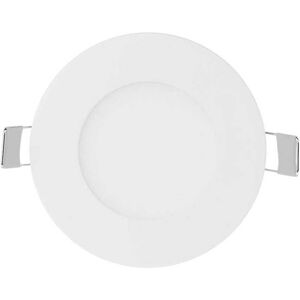 V-Tac Vt-307rd Mini Pannello Led 3w Da Incasso Rotondo 130lm 120° Con Alimentatore Luce Bianco Caldo 3000k - Sku 216292