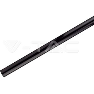 V-Tac Vt-8109 Profilo In Alluminio Angolare Colore Nero 2mt Per Strip Led Sku 2874