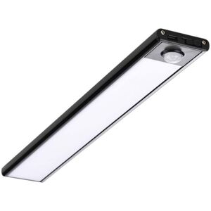 V-Tac Lampada Led Barra Per Armadio Ricaricabile Usb 1.5w Con Sensore Porta Luce Mobili Colore Nero 3000k Sku 2960