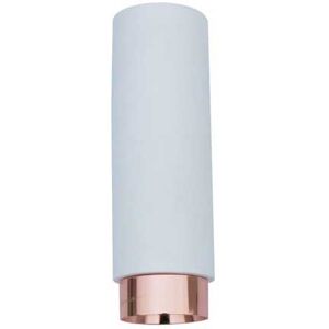 V-Tac Vt-864 Lampadario Portafaretto Pendente 1mt Gu10 In Gesso Con Bordo Metallo Oro Rosa - Sku 3111