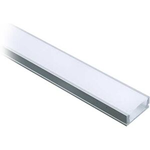 V-Tac Vt-8113 Profilo In Alluminio Da 2m Milky Cover Per Striscia Led - Sku 3355