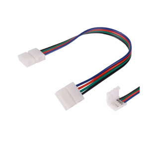 V-Tac Connettore Flessibile Con Attacchi Per Striscia Led Smd5050 A 4 Pin Rgb Mod.3502