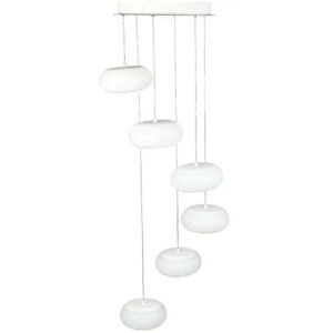 V-Tac Vt-7390 Lampadario Led 72w Sospensione Composto Da 6pcs Corpi Illuminanti Forma Circolare Luce Bianco Caldo 3000k Triac Dimmable Ip20 - Sku 40011