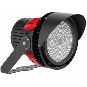 V-Tac Pro Vt-501d Faro Sport Led Light 500w Chip Samsung Driver Meanwell In Alluminio Nero Dimmable 5000k - Sku 493