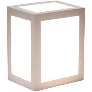 V-Tac Vt-822 Lampada Applique Led 12w Wall Light White Cube Bianco Freddo 6400k - Sku 8336