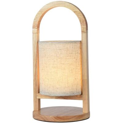 V-Tac VT-7570 Lampada da Tavolo Ricaricabile - Dimmerabile, 3000K, Beige V-Tac VT-7570 Lampada da Tavolo Ricaricabile - Dimmerabile, 3000K, Beige