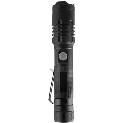 V-Tac Vt-9910 Torcia Led 10w Con Batteria Ricaricabile Usb C 100lm/w Ip54 240mt Distanza Lampada Di Emergenza - 23338 V-Tac Vt-9910 Torcia Led 10w Con Batteria Ricaricabile Usb C 100lm/w Ip54 240mt Distanza Lampada Di Emergenza - 23338